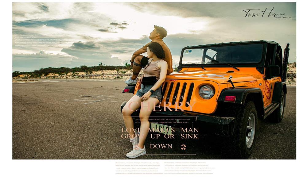 Thuê xe jeep sống ảo tại Phan Thiết