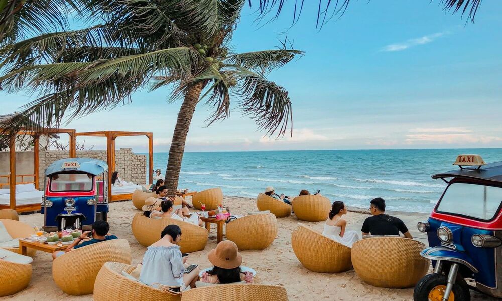 beach bar ở Phan Thiết